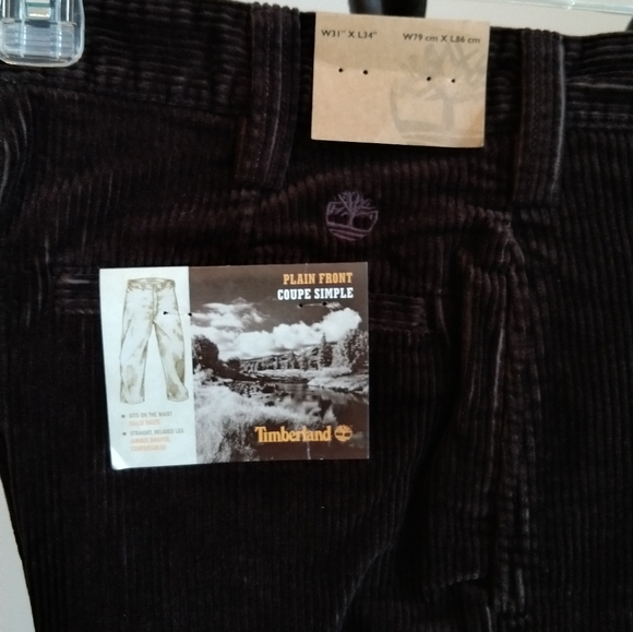 🌲Timberland 31" corduroy pants - NWT - Picture 3 of 12